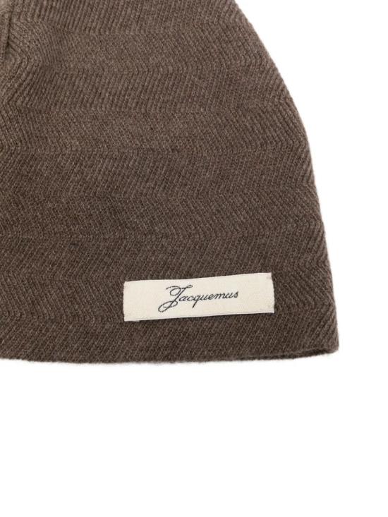 26FW 자크뮈스 비니 26EACU00809AK00286 850 BROWN - JACQUEMUS