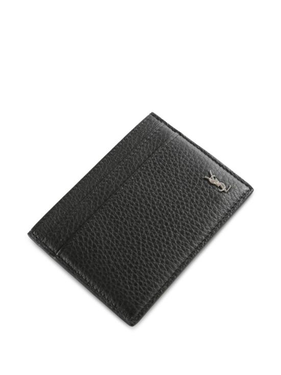 26FW 생로랑 타이니 카산드라 카드 케이스 그레인드 레더 847951 AAELP1000 NERO