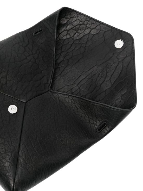 26FW 생로랑 엔벨로프 스트랩 파우치 801490 AACIU1000 NERO - SAINT LAURENT