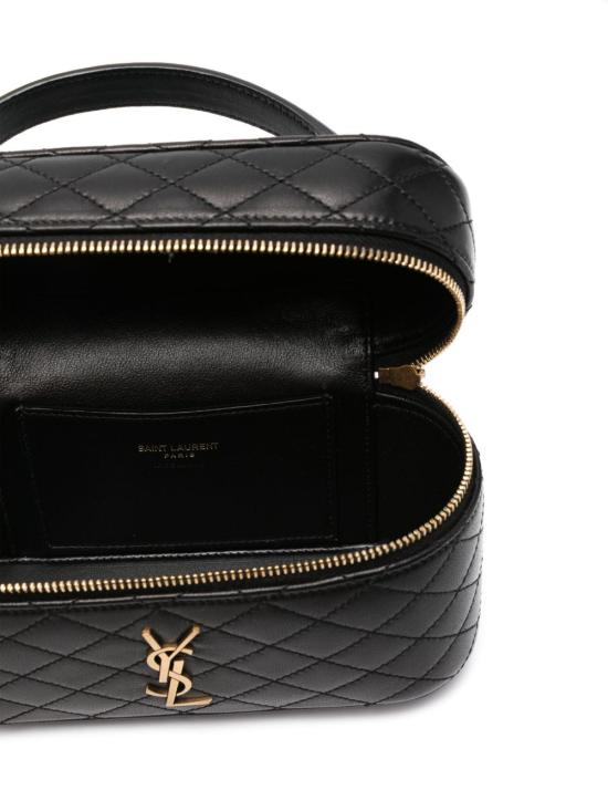 26FW 생로랑 램스킨 가비 베니티 백 7667311 EL071000 NERO - SAINT LAURENT