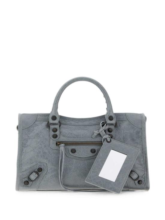 26FW 발렌시아가 르 시티 백 스몰 8657622 ACFH4751 BLUE GREY