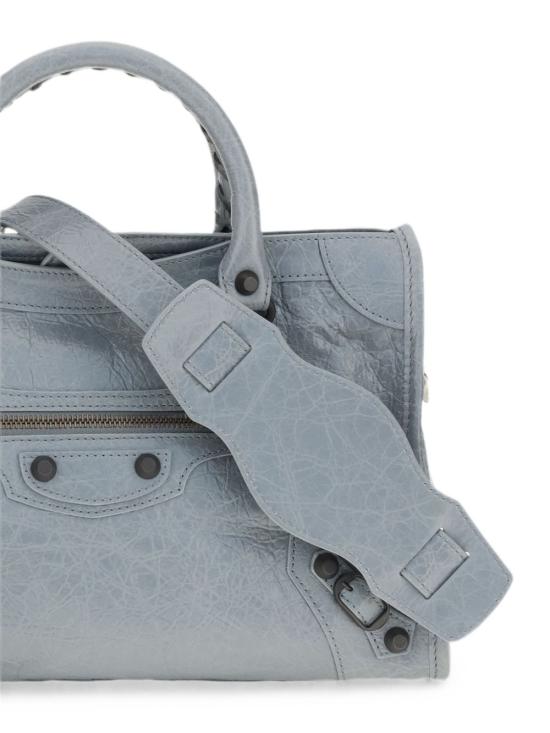 26FW 발렌시아가 르 시티 백 스몰 8657622 ACFH4751 BLUE GREY - BALENCIAGA