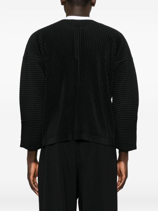 26FW 옴므 플리세 이세이 미야케 긴팔 티셔츠 HP68JK093 15 BLACK - HOMME PLISSE' ISSEY MIYAKE