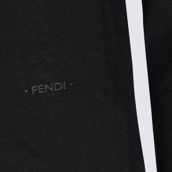 26FW 펜디 스웨터 FZX203 B1Q2F0QA1 BLACK - FENDI