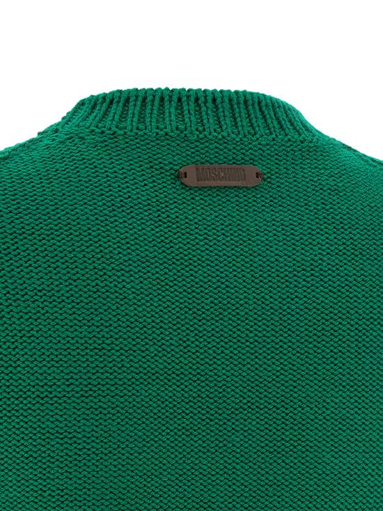 26FW 모스키노 가디건 A090454022384 Green - MOSCHINO