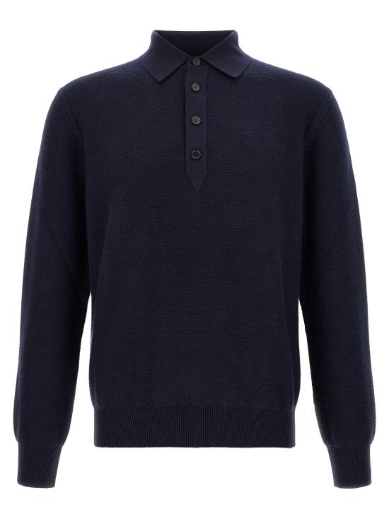 26FW 에르메네질도제냐 폴로 티셔츠 UIK74A4145B09 Blue