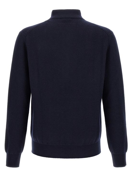 26FW 에르메네질도제냐 폴로 티셔츠 UIK74A4145B09 Blue - ERMENEGILDO ZEGNA
