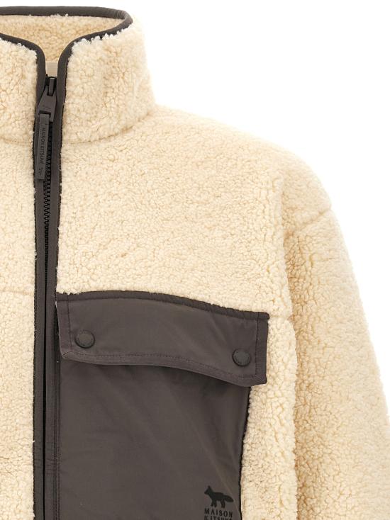 26FW 메종키츠네 자켓 MRMWV11WM20460063 Beige - MAISON KITSUNE