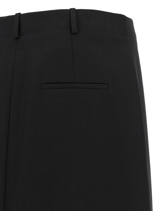 26FW 펜디 미디 스커트 FQ7767B1H8F0QA1 Black - FENDI