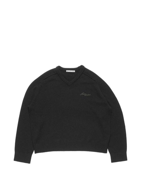 26FW 아크네 스튜디오 스웨터 B60419 900 BLACK