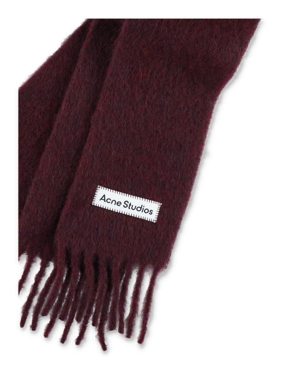 26FW 아크네 스튜디오 벨리 스키니 모헤어 머플러 CA0443 479 VIOLA - ACNE STUDIOS