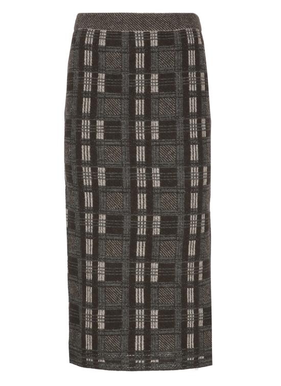 26FW 디익스테리어 롱 스커트 63404 13CAF BROWN