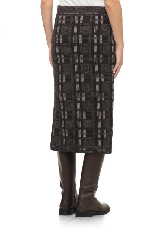 26FW 디익스테리어 롱 스커트 63404 13CAF BROWN - D. EXTERIOR