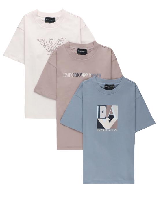 26FW [키즈] 엠포리오 아르마니 트레이닝웨어/오버롤/세트 EB001363 AF16162M9136 MULTICOLOR