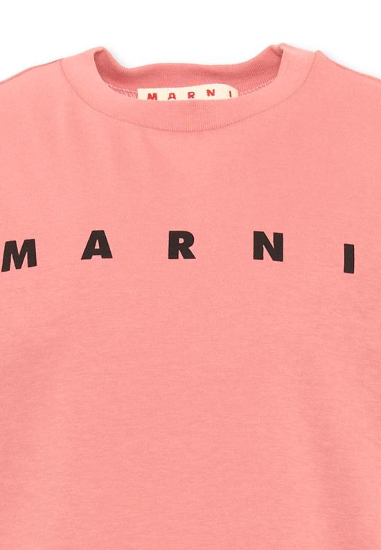 25FW [키즈] 마르니 티셔츠 M01601 M00RF 0M350 PINK - MARNI