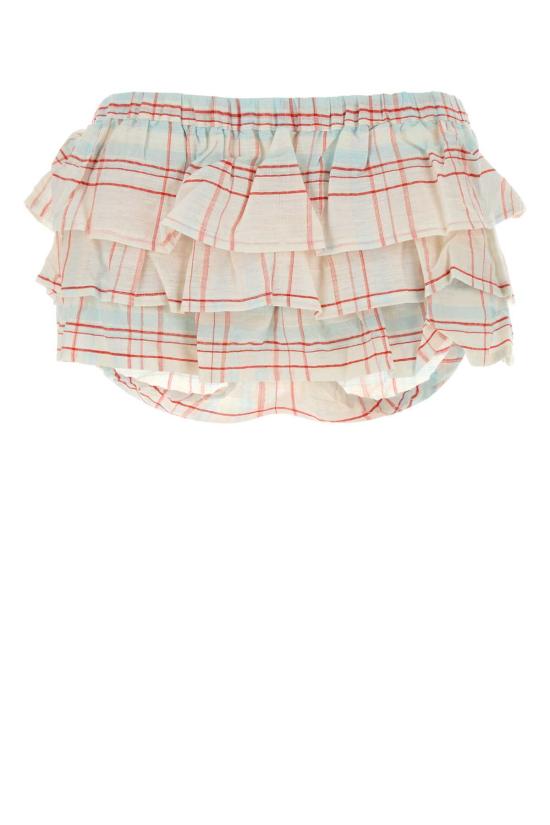 26FW 기마구아스 숏팬츠 JARDINCHEKSSHORTS REDWHITE Checked