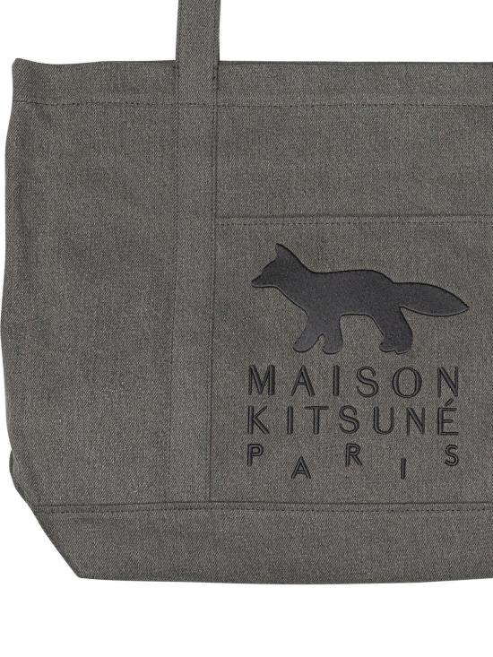 26FW 메종키츠네 숄더백 프로필 폭스  블랙 - MAISON KITSUNE