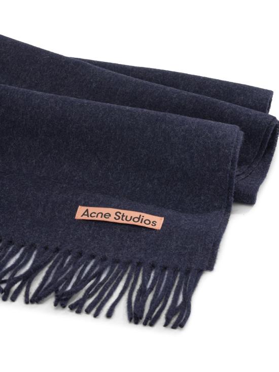 26FW 아크네 스튜디오 머플러/스카프 스카프 & 실크 스카프 Sciarpe & Foulard 블루 - ACNE STUDIOS