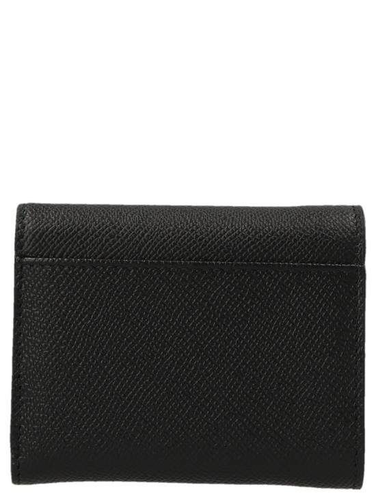 26FW 마르지엘라 지갑 검정색 스티칭  및 카드 홀더 - MAISON MARGIELA