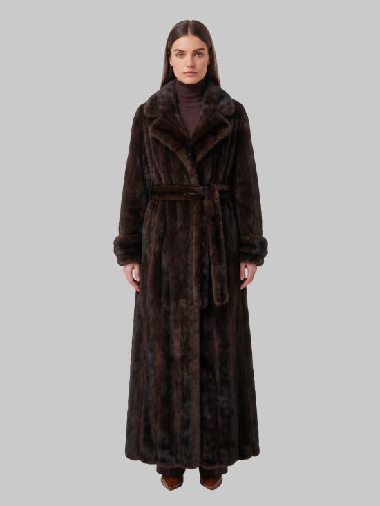 26FW 더프랭키샵 코트 COFS23034201 BROWN