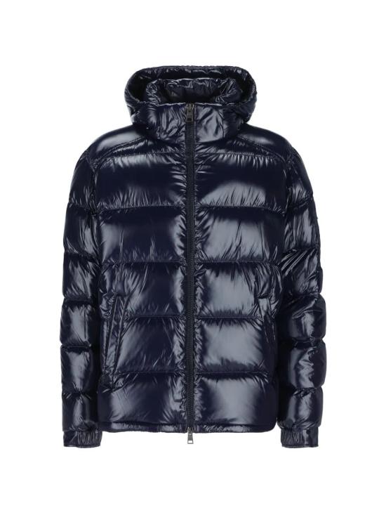 26FW 에르노 마야 후드 쇼트 다운 재킷 PI001416U 12973 9200 BLUE