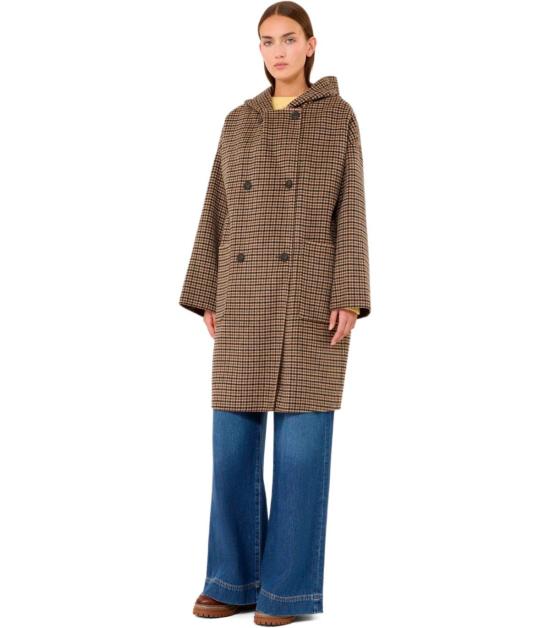 26FW 위켄드막스마라 코트 2625016022600 001 38 Brown - WEEKEND MAX MARA