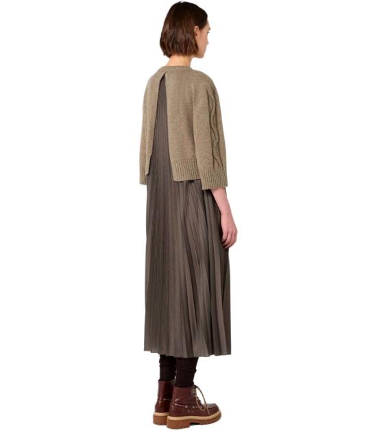 26FW 위켄드막스마라 롱 원피스 2625396012600 004 XS Beige - WEEKEND MAX MARA