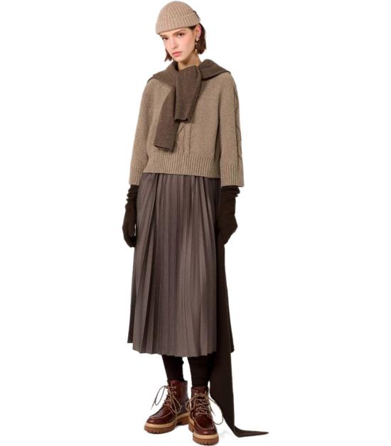 26FW 위켄드막스마라 롱 원피스 2625396012600 004 XS Beige - WEEKEND MAX MARA