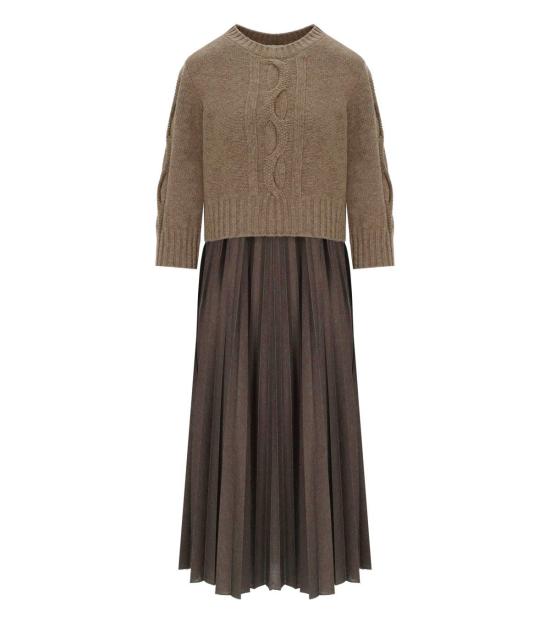 26FW 위켄드막스마라 롱 원피스 2625396012600 004 XS Beige