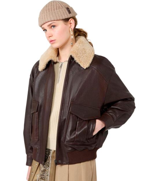 26FW 위켄드막스마라 자켓 2625446012600 001 38 Brown - WEEKEND MAX MARA