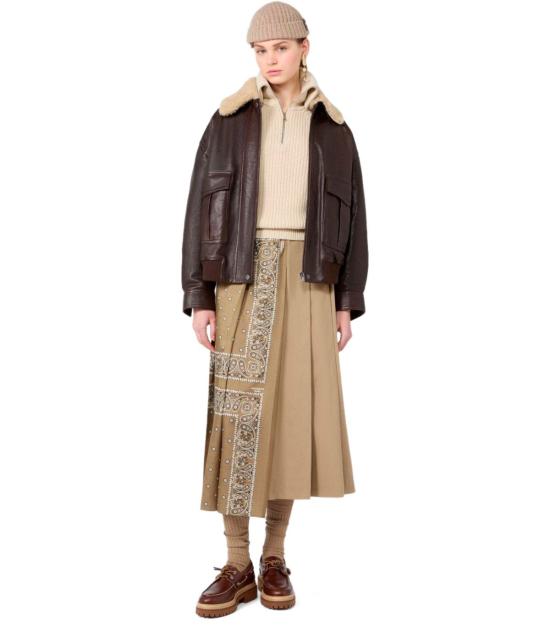 26FW 위켄드막스마라 자켓 2625446012600 001 38 Brown - WEEKEND MAX MARA