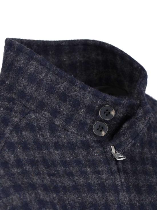 26FW 던스트 자켓 UDJU6D127N3 DEEP NAVY CHECK BLUE - DUNST