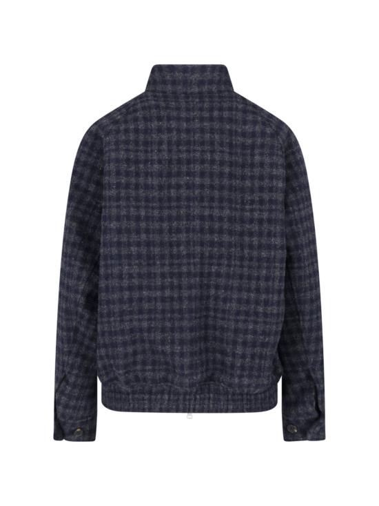 26FW 던스트 자켓 UDJU6D127N3 DEEP NAVY CHECK BLUE - DUNST
