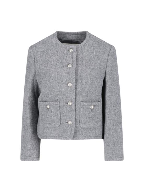 26FW 던스트 자켓 UDJA6C203G2 MELANGE GREY