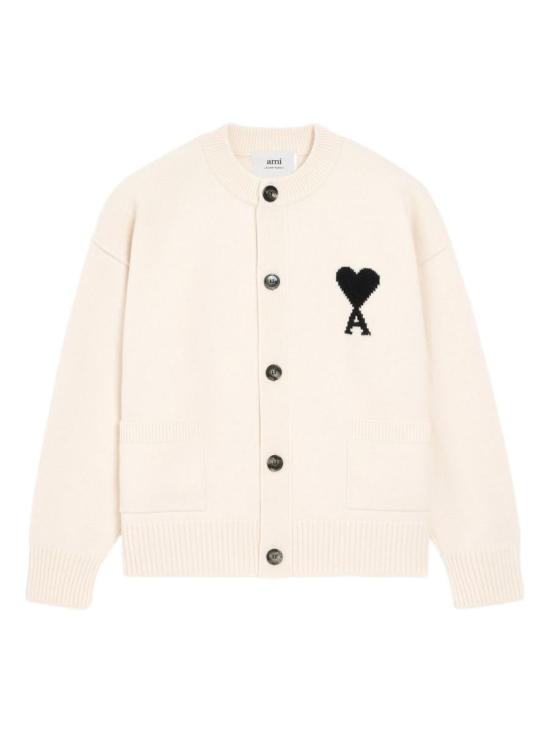 26FW 아미 ADC 크루넥 가디건 UKC368 018 151 CREAM