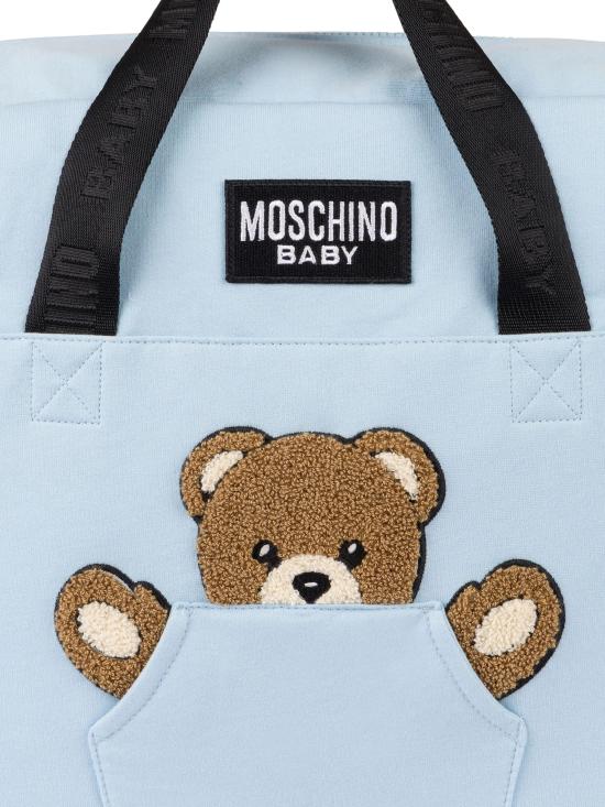 26FW [키즈] 모스키노 가방 MUX062LCA93 40304 AZZURRO - MOSCHINO