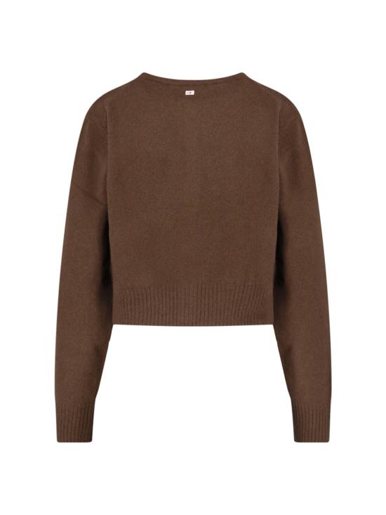 26FW 로우클래식 스웨터 LW263KN03BR BROWN - LOW CLASSIC