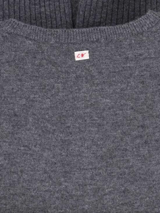 26FW 로우클래식 스웨터 LW263KN03CC CHARCOAL GREY - LOW CLASSIC
