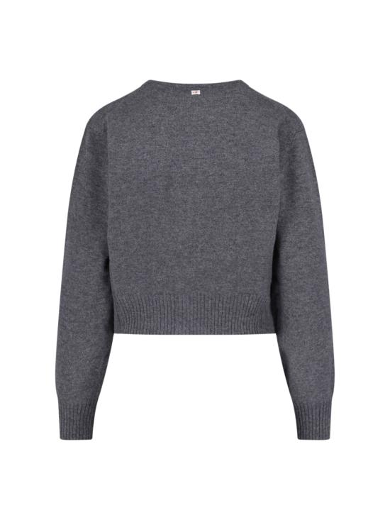 26FW 로우클래식 스웨터 LW263KN03CC CHARCOAL GREY - LOW CLASSIC