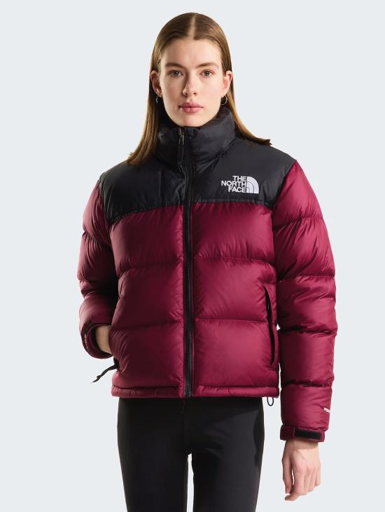 26FW 노스페이스 자켓 지아카 레트로 눕체 스콰드라토 다 도나 버건디