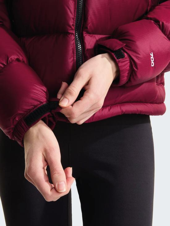 26FW 노스페이스 자켓 지아카 레트로 눕체 스콰드라토 다 도나 버건디 - NORTH FACE