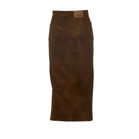 26FW 이자벨마랑 스커트 JU0524FAD3B01E Brown - ISABEL MARANT