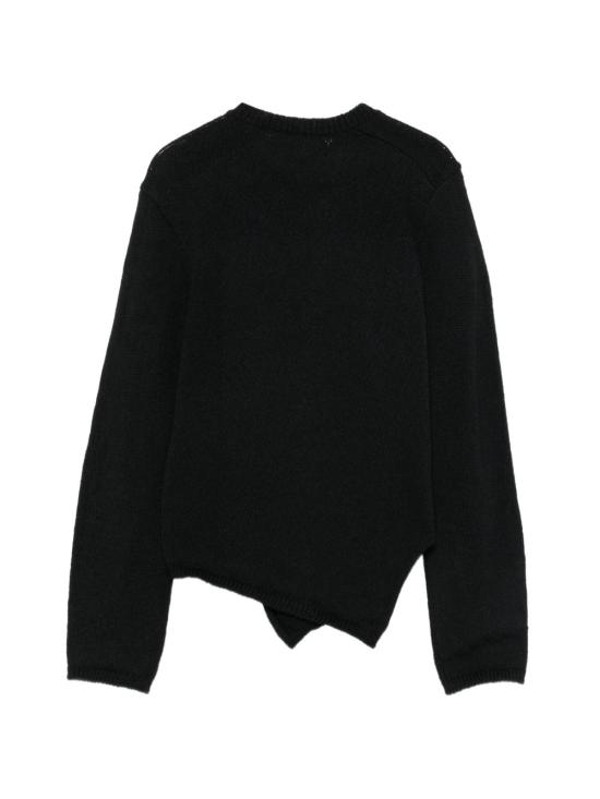 26FW 꼼마꼼마 스웨터 RRN512 BLACK - COMME COMME
