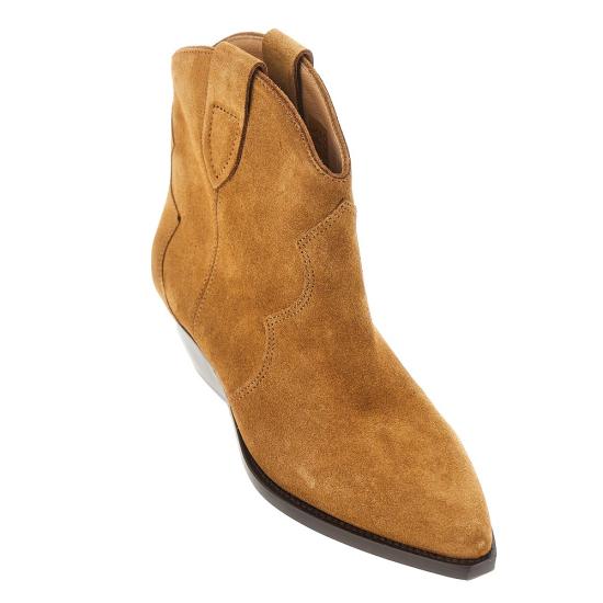 26FW 이자벨마랑 드위나 스웨이드 카프스킨 카우보이 부츠 BO0002FAA1A03S Brown - ISABEL MARANT