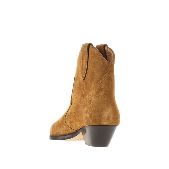 26FW 이자벨마랑 드위나 스웨이드 카프스킨 카우보이 부츠 BO0002FAA1A03S Brown - ISABEL MARANT