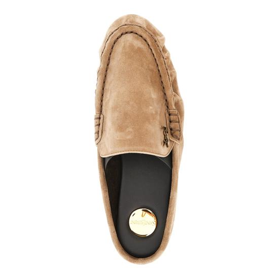 26FW 생로랑 플랫 슈즈 A009QT27DTT Beige - SAINT LAURENT