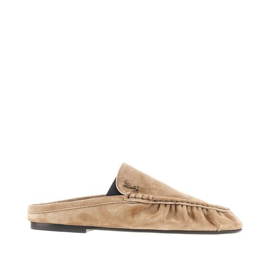 26FW 생로랑 플랫 슈즈 A009QT27DTT Beige