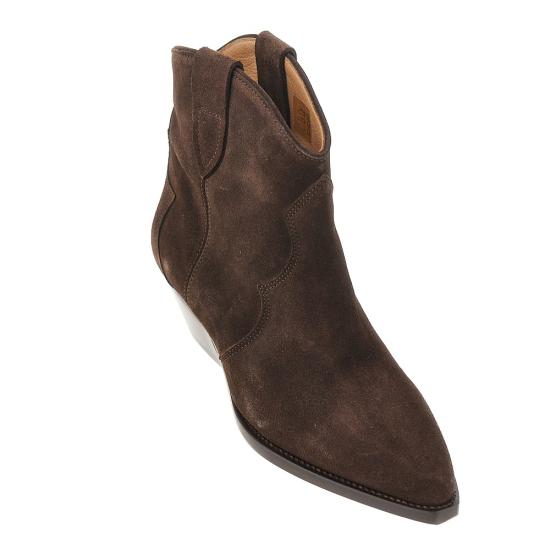 26FW 이자벨마랑 드위나 스웨이드 카프스킨 카우보이 부츠 BO0002FAA1A03S Brown - ISABEL MARANT