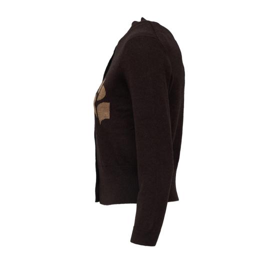 26FW 이자벨마랑 NEWTON 뉴턴 가디건 CA0040FAA1X05E Brown - ISABEL MARANT