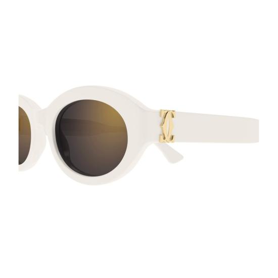 26SS 까르띠에 선글라스 19JS5DO0A White - CARTIER